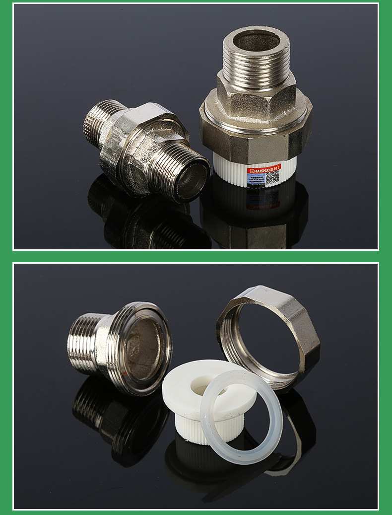 ppr铁外内丝螺纹活接头 油任 热熔活接管件配件 ppr工程管件