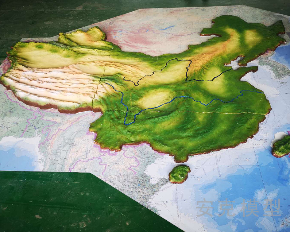 生产供应 地形沙盘模型 山地沙盘 地图模型 地貌沙盘  沙盘制作