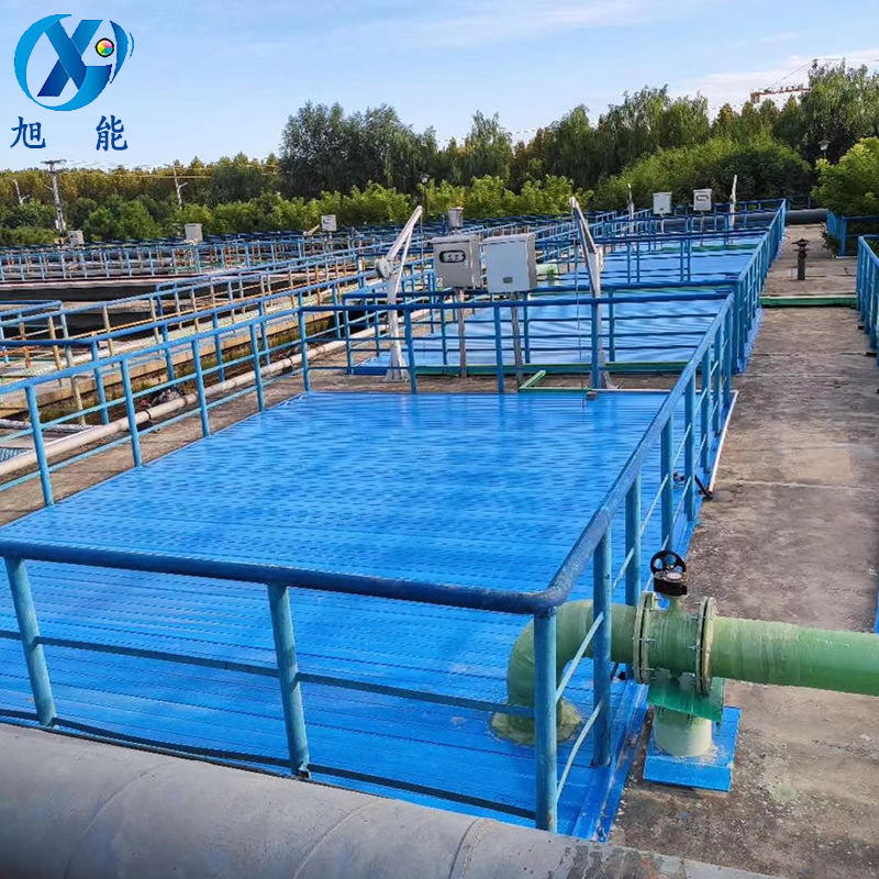 玻璃钢平盖板5mm厚密封好 玻璃钢污水池沉淀池拉挤平盖板工业防腐