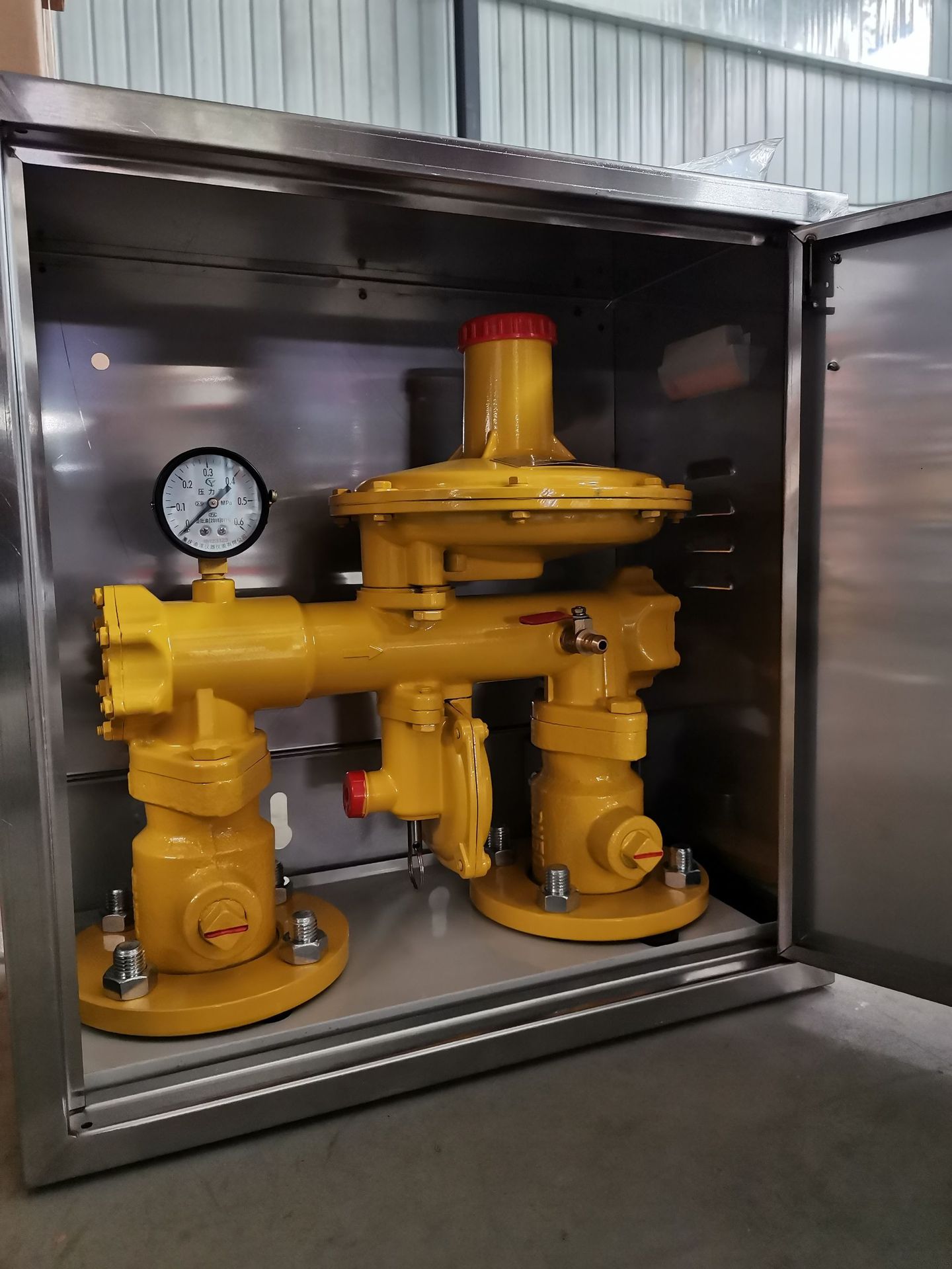 天然气调压撬 lng减压器 天然气减压器 lng减压撬 减压撬 调压撬