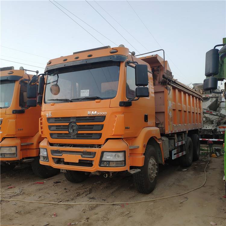 二手国五豪沃德龙后八轮自卸车双桥土方泥头车绿皮车包过户可按揭