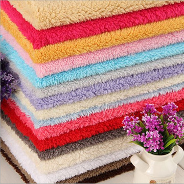 大量现货素色单双面北极绒挡风被保暖布料面料服装内里库存  批发