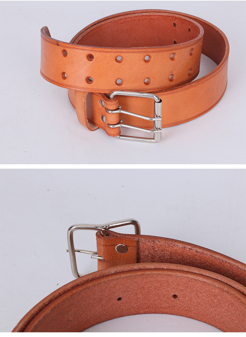 供应电工皮带加长皮带牛皮男士腰带牛皮电工腰带牛皮皮带