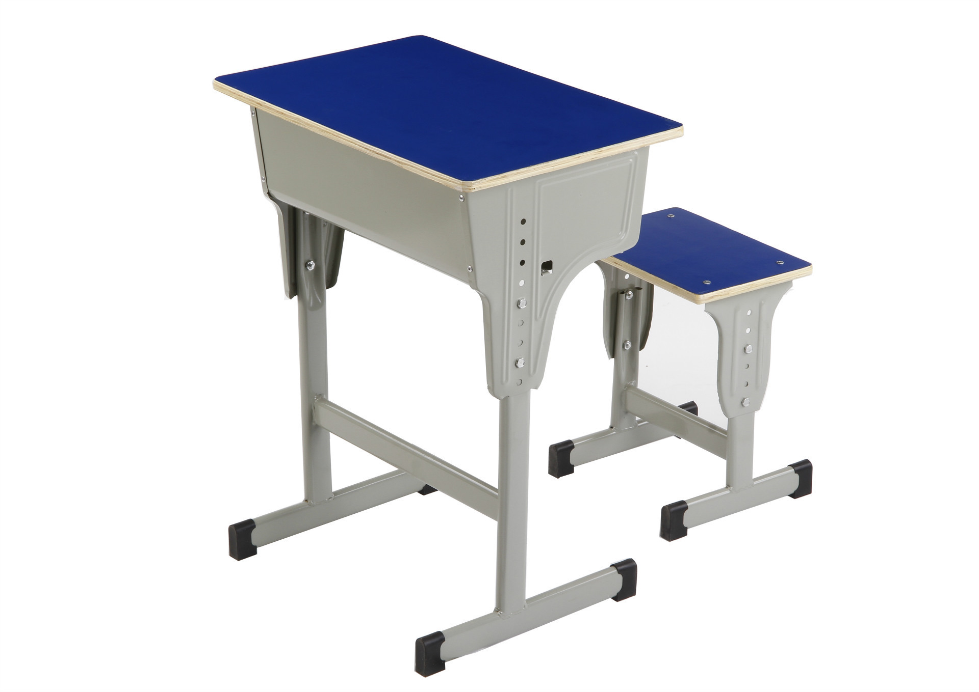厂家供应学生优质双人升降课桌凳 河南 山西 陕西校用课桌椅批发