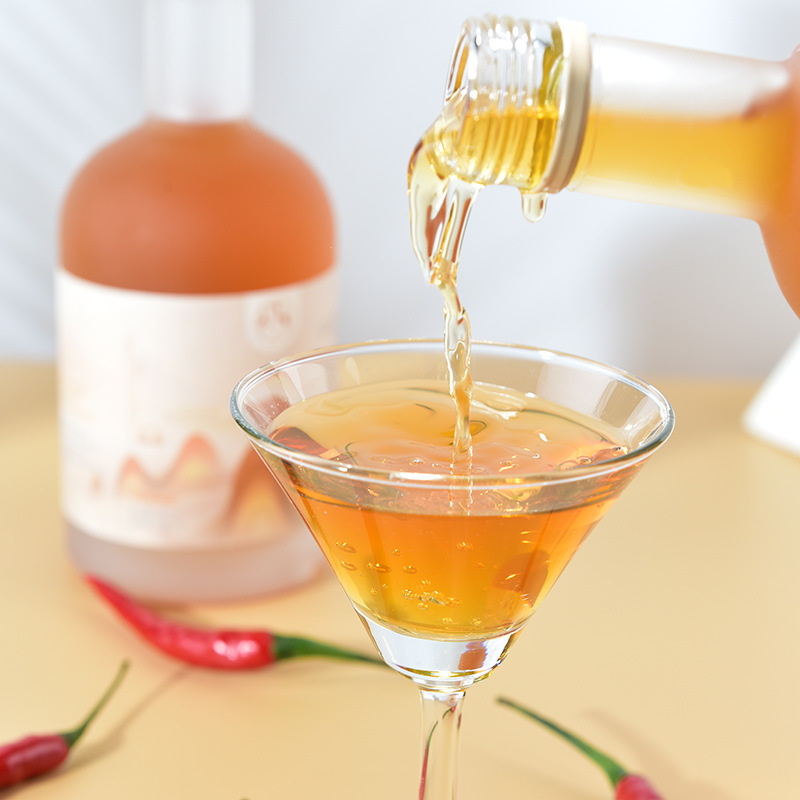 初九果酒 女士青梅发酵酒 配制酒辣椒青梅酒果味酒招商批发代发