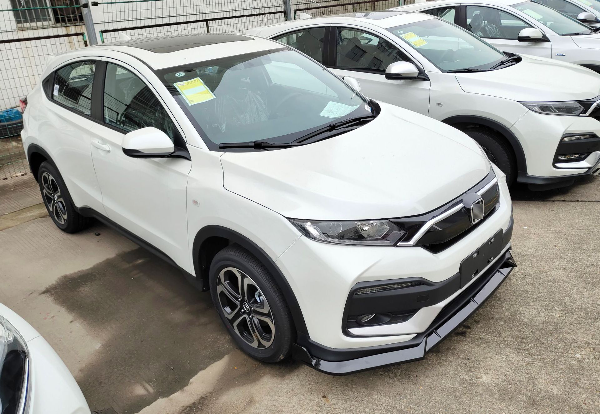 适用于2019款本田xrv改装前铲大包围前唇防撞前唇改装前铲小包围