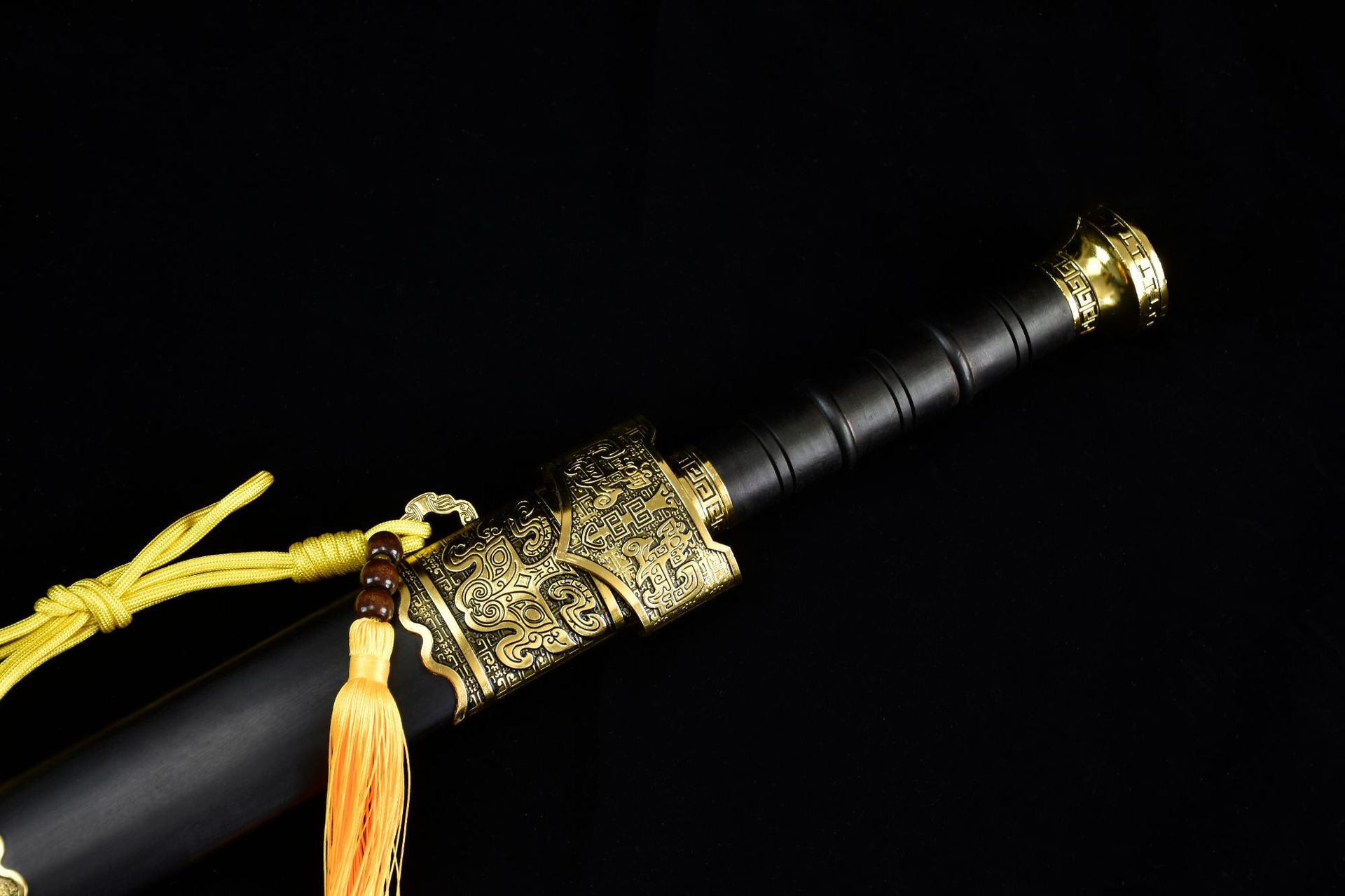 龙泉市刀剑高锰钢传统手工锻打春秋剑一体宝剑影视硬剑送礼未开刃