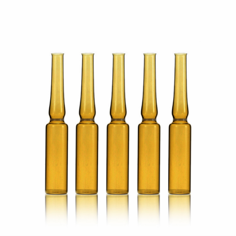 厂家现货 棕色 无色透明 1ml-20ml安瓿瓶 曲颈易折 水针针剂瓶