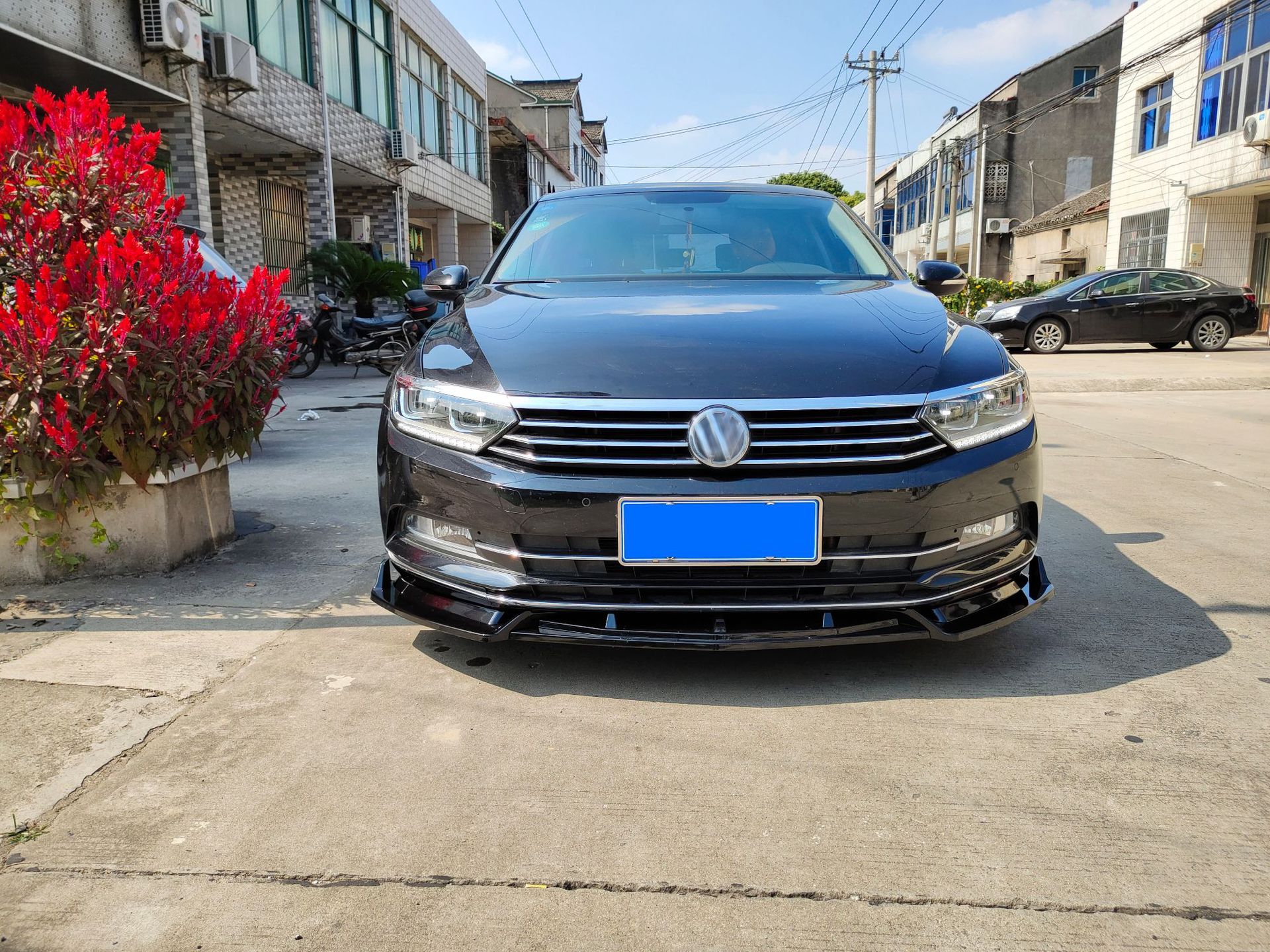 适用于19款迈腾改装前铲迈腾前唇侧裙保险杠防撞大护角包角小包围