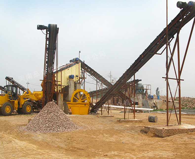 砂石生产线全套设备石料厂专用骨料生产线鹅卵石破碎制砂机可定制