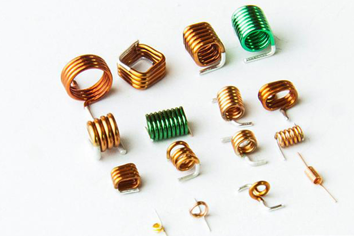 磁棒空心线圈电感0.8mm高温线 9.5圈 按需定制 生产厂家可定制