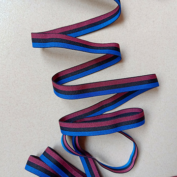 三色现货羽绒服内衣涤纶弹力包边带内衣内裤包边松紧带服装辅料