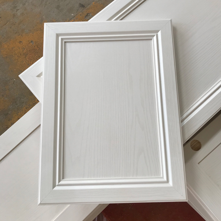 新款科技木lvl实木拼框门极简款