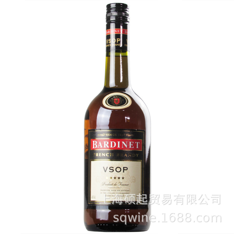 法国必得利vsop白兰地 bardinet 700ml 洋酒原装进口 鸡尾酒基酒