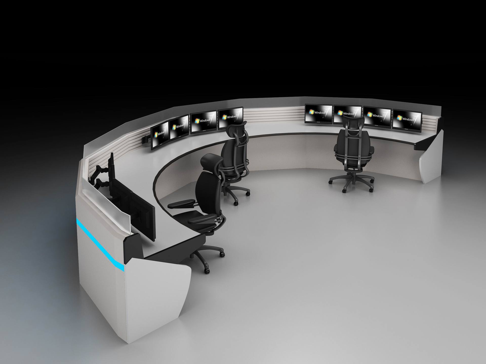 钢木组合式操作台弧形操作台6米操作台12米转弯台