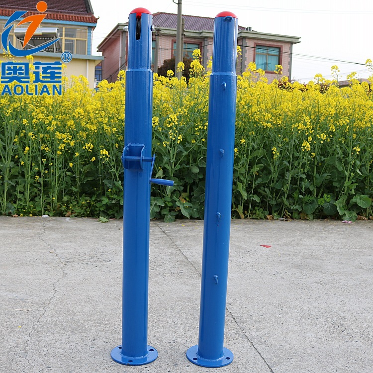 供应网球柱地面固定式网球柱子膨胀螺丝固定网球架子配球网