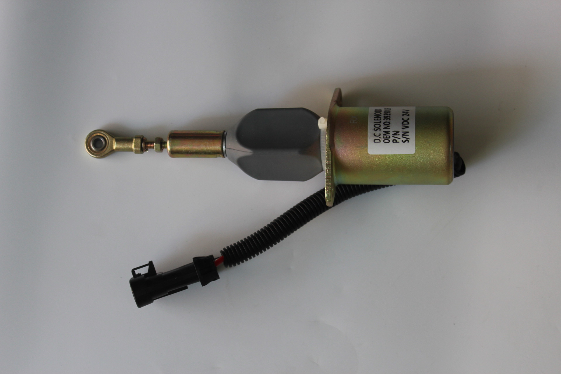 挖掘机配件 3939019 熄火开关 r320lc-7 履带挖掘机24v熄火电磁阀