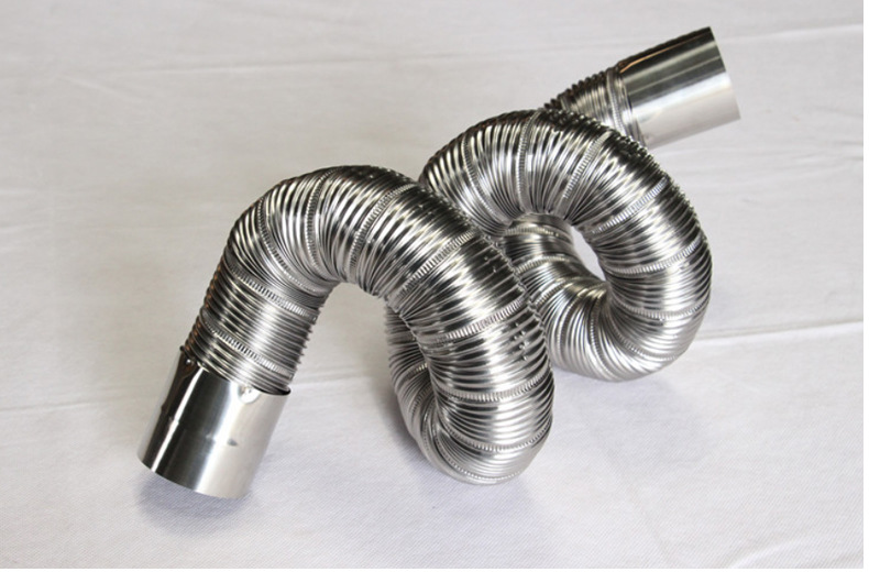 供应304不锈钢波纹管 通风管45mmx1米油烟机排烟管厂家定制