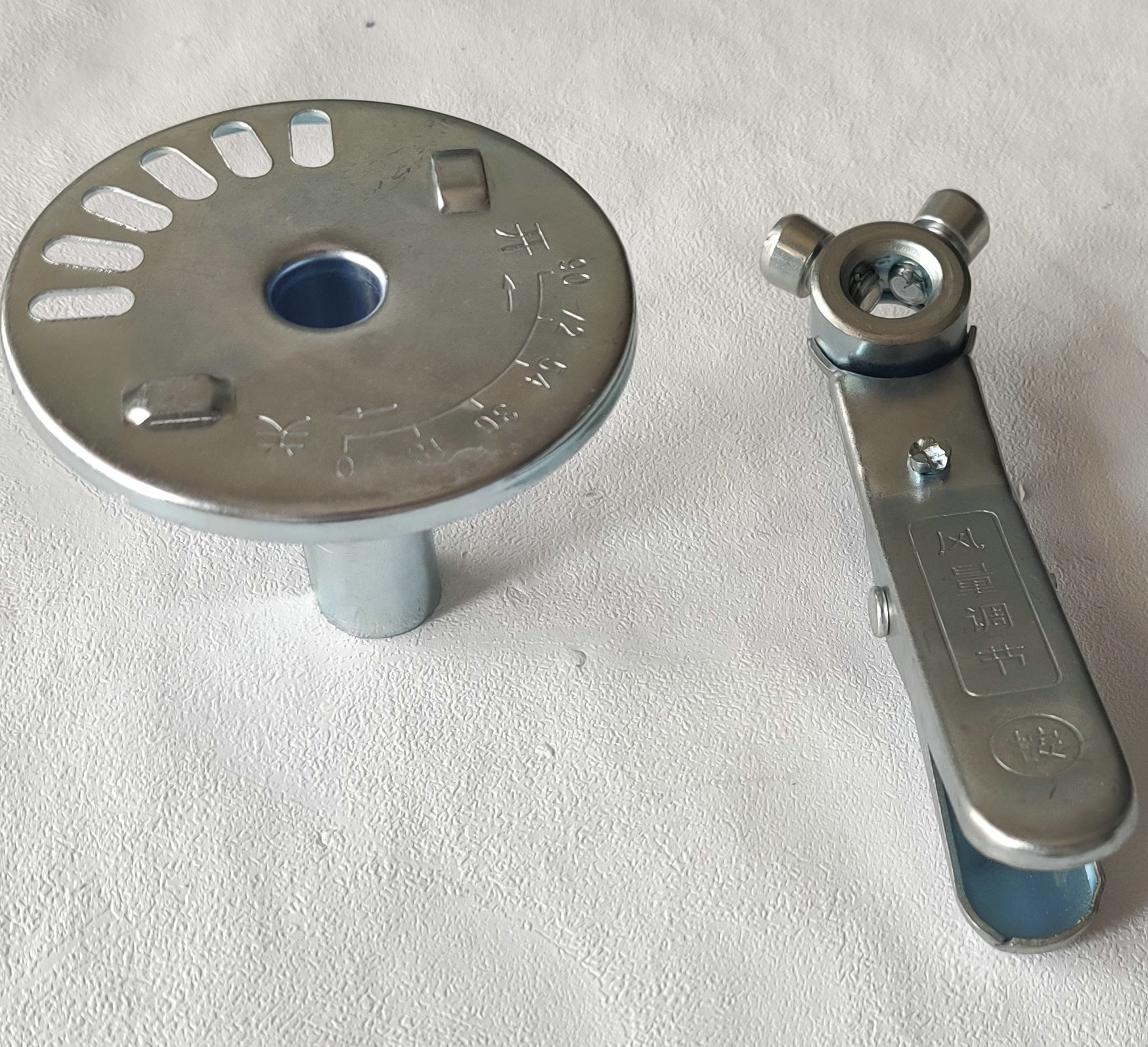 304不锈钢鸭嘴手柄 风量调节阀手柄 扇盘圆盘压嘴鸭嘴夹子批发