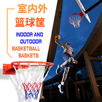 厂家批发户外比赛训练标准篮球框成人室内挂式投篮架儿童篮球筐