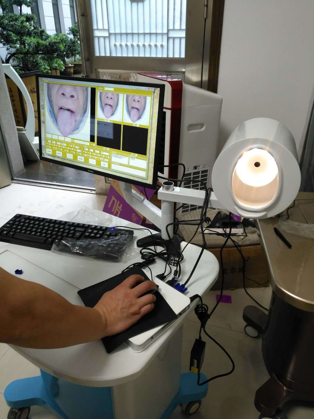 生产批发智能版中医舌象诊断系统舌诊仪舌辨识仪中医医学培训