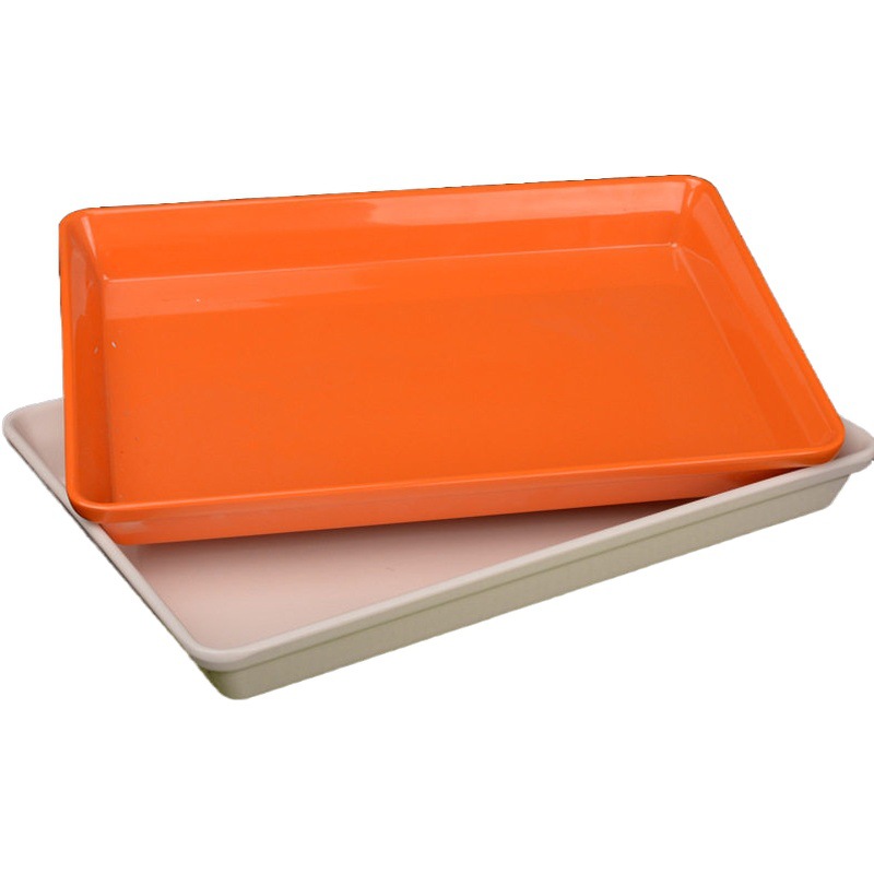 托盘 密胺仿瓷托盘熟食面包展示盘快餐盘子可定制logo 密胺餐具