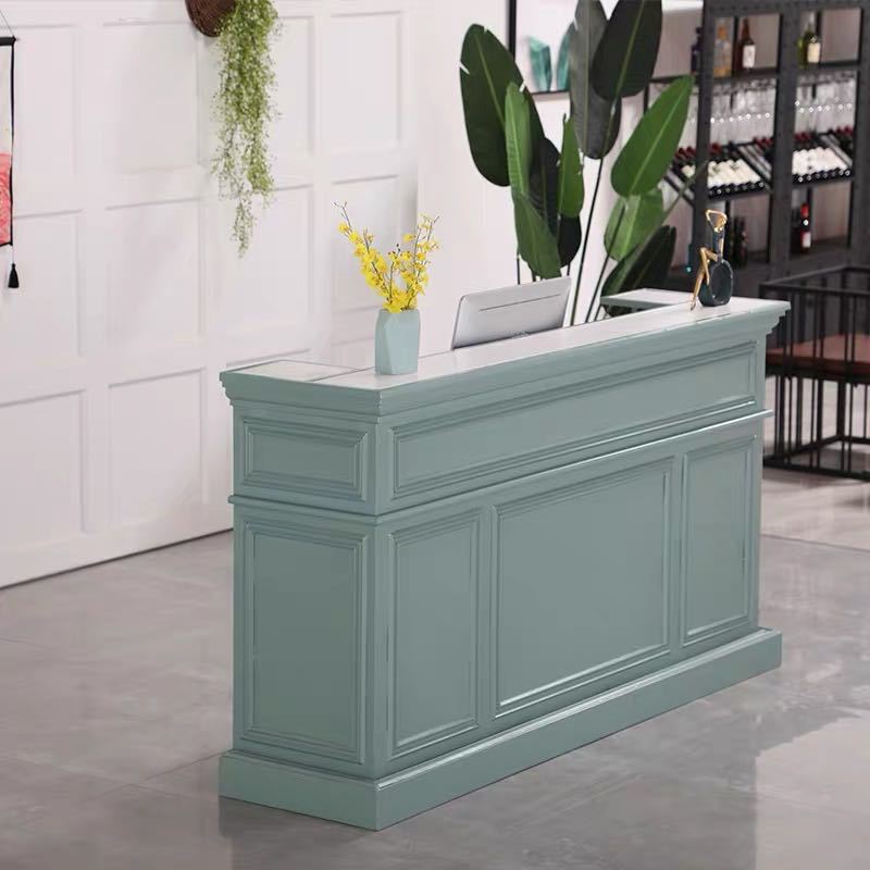 服装店收银台女装前台北欧接待台简易蛋糕童装店柜台轻奢店铺吧台