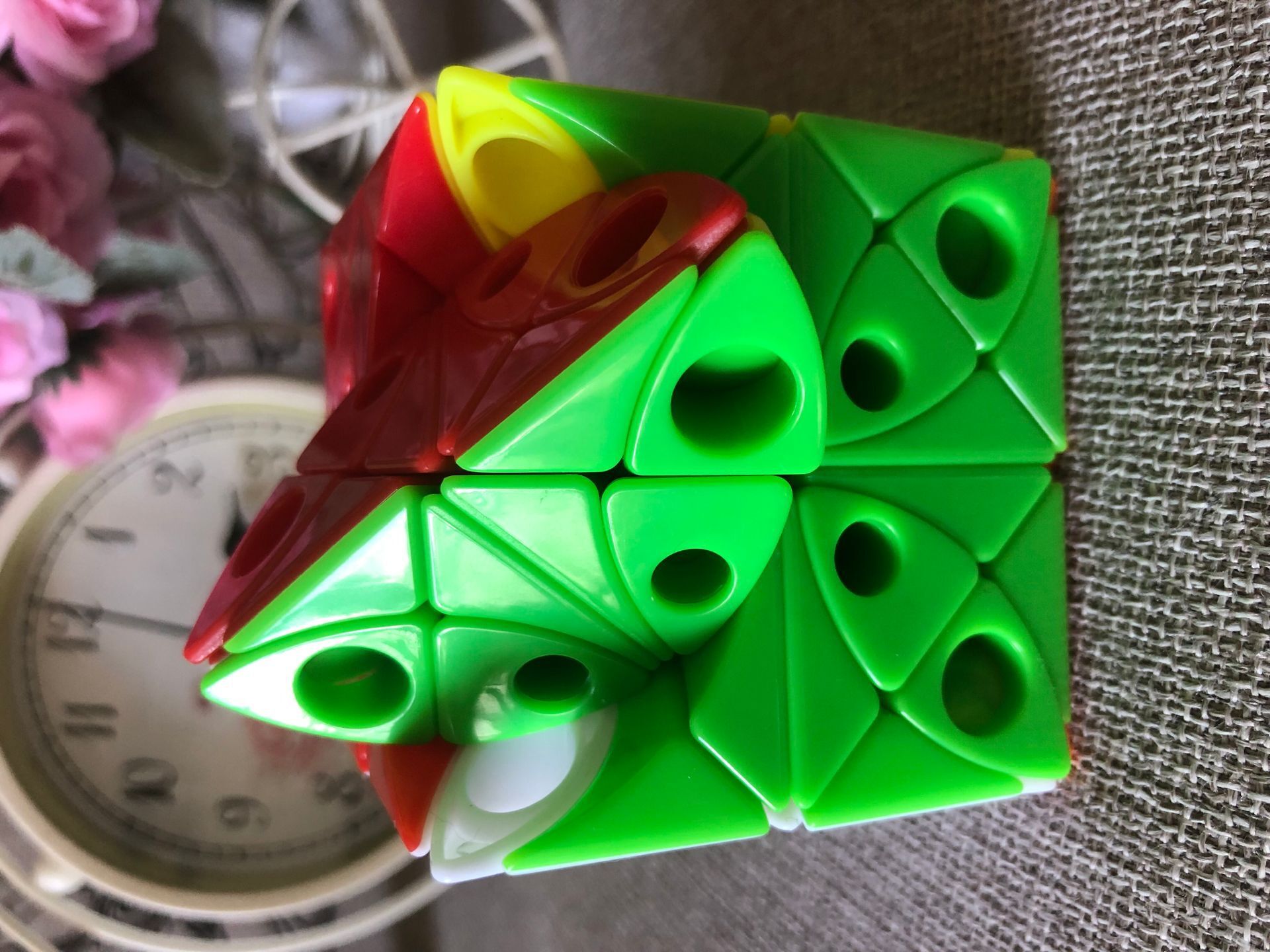 方是梦幻八目极光海云光明女神闪蝶魔方funscube异形趣味高难度