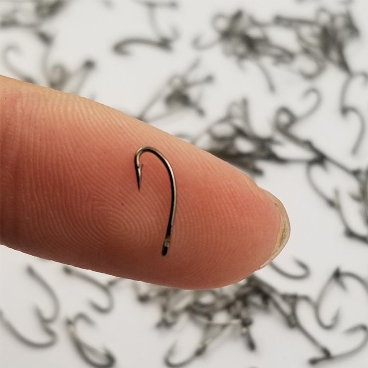 fd270 飞钓钩 飞钓裸钩 飞蝇毛钩 1000只散装倒刺鱼钩