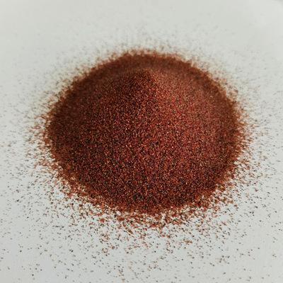 连云港石榴石砂红砂水刀砂喷砂磨料18061392397