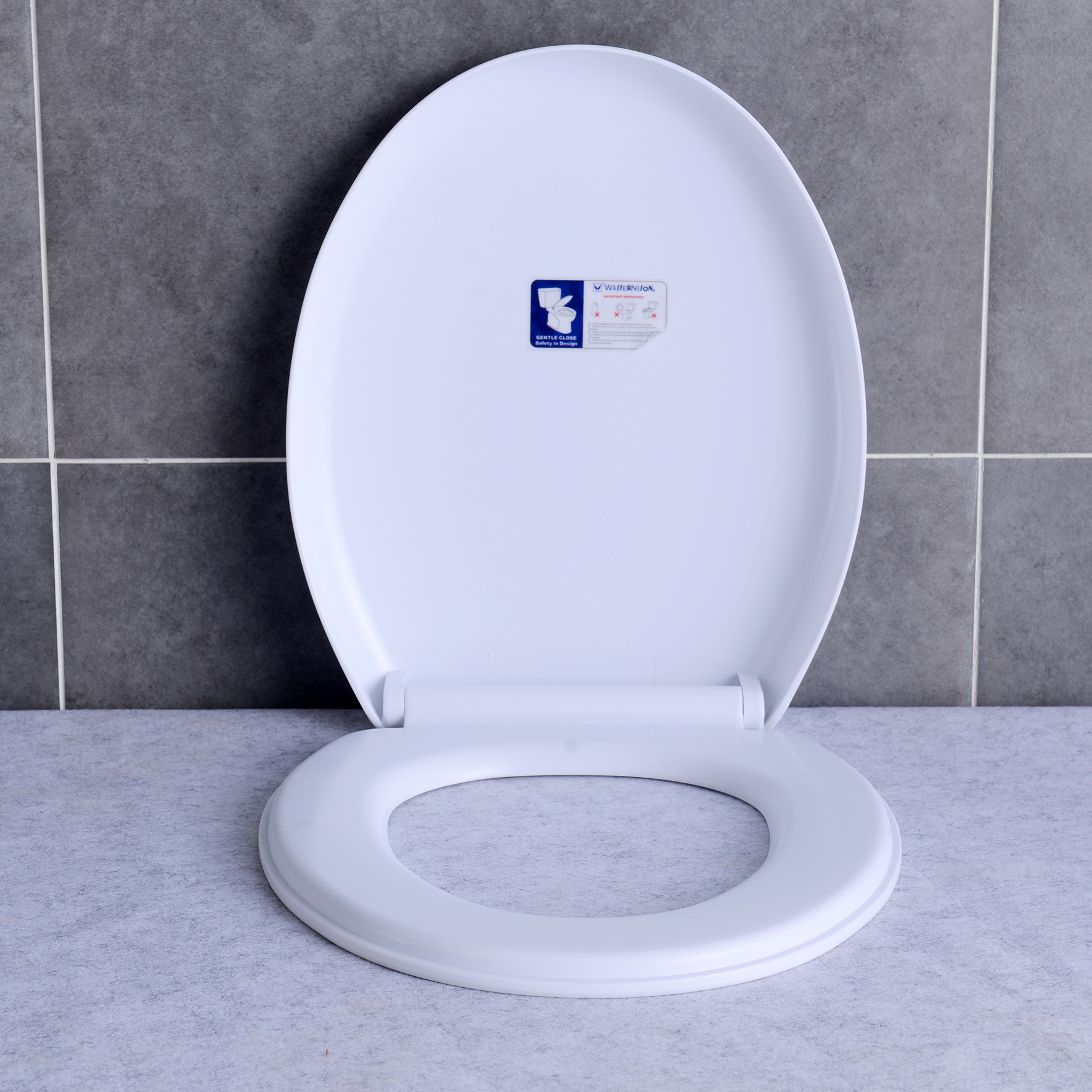 厂家直销o型缓降马桶盖板厕所座便器盖板坐便器盖现货供应