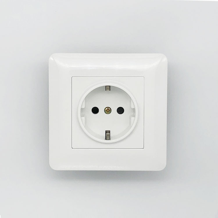 大三圆孔插座86型三孔带开关南非州标准插座 16a南非墙壁插座面板