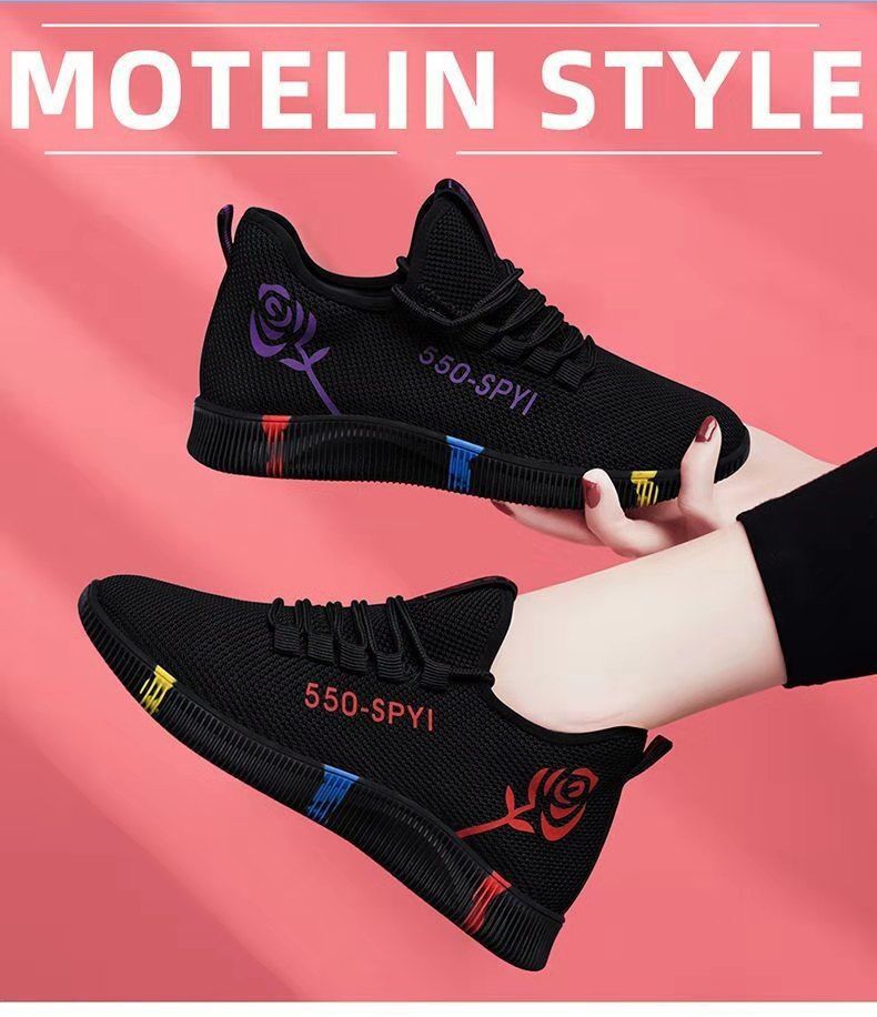 Trendy Shoes New Women's Shoes Sneaker Old Beijing Walking Shoes Student Shoes First-Hand Supply Street Vendor Shoes