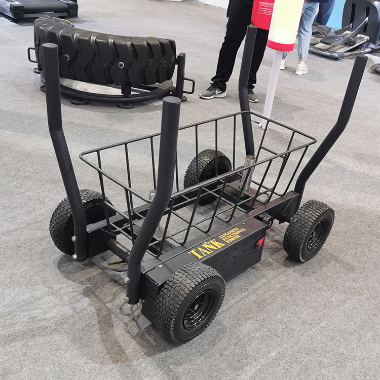 健身雪橇车能量车健身雪橇坦克车爆发力训练雪橇推车拉车负重雪橇