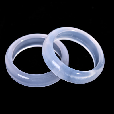 Yuan Xi GE Agate Ring Rings for Couple Circle Agate Pendant Agate Jewelry Factory in Stock Wholesale