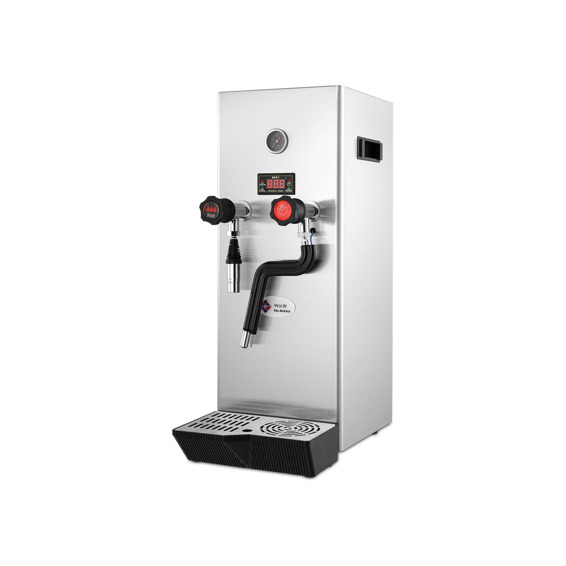 厂家直销蒸汽开水机商用奶泡机全自动加热咖啡萃茶打奶泡蒸汽机