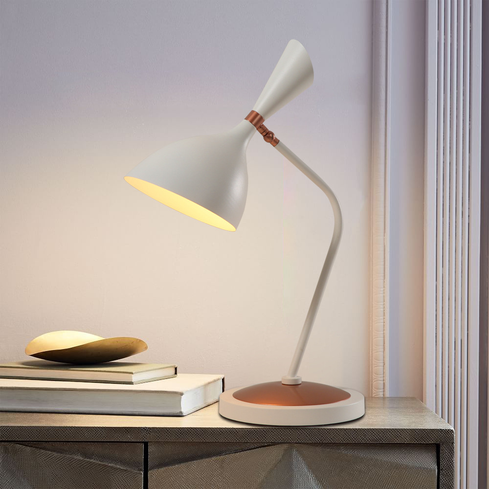 后现代卧室床头台灯 简约创意浪漫个性铁艺客厅书房阅读装饰灯具