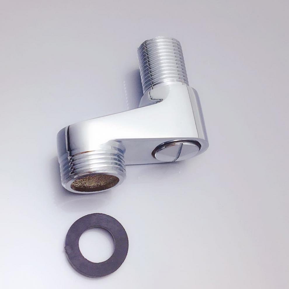 铜曲脚万向可调节弯角 淋浴阀花洒中长超长拐角 淋浴电镀大弯角