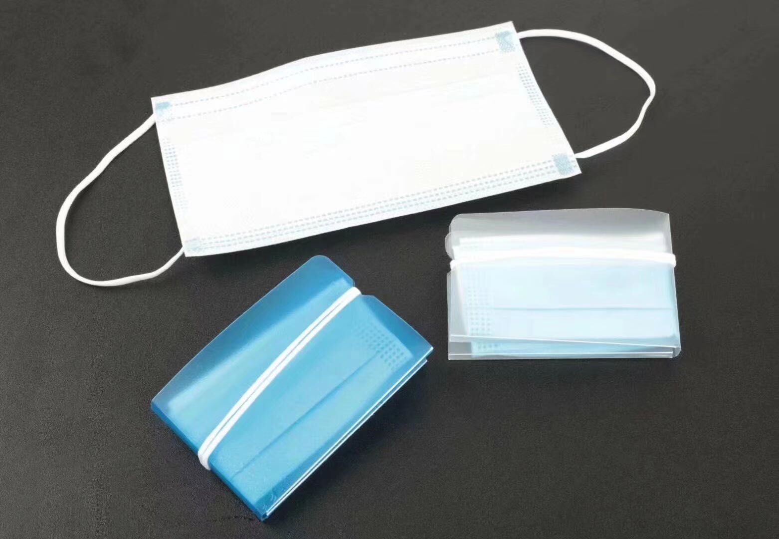 口罩收纳夹6个装彩色夹可折叠暂存夹随身便携