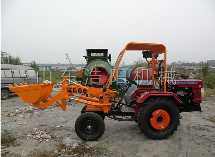 zl06型轮胎式装载机 拖拉机改装工程铲车 单缸农用小铲车厂家供应