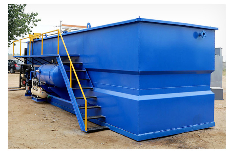 平流式一体化气浮机不锈钢大功率污水处理设备定制一体化气浮装置