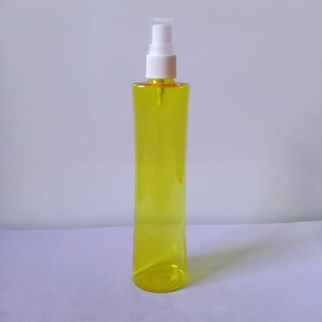 批发200ml花露水瓶黄色20牙pet塑料液体瓶