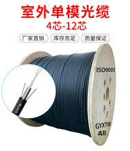 GYXTW中心束管室外光缆4芯6芯8芯12芯 单模铠装光缆