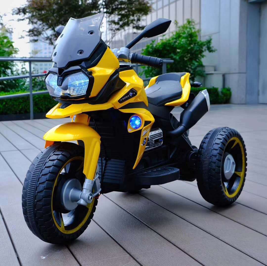 新款儿童电动摩托车可坐人充电男女宝宝童车1-3-6岁小孩玩具车