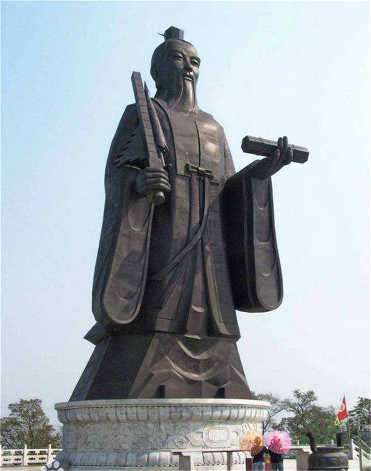 古代人物铜雕塑景观人物铜雕塑唐朝和尚铜雕张衡铜雕