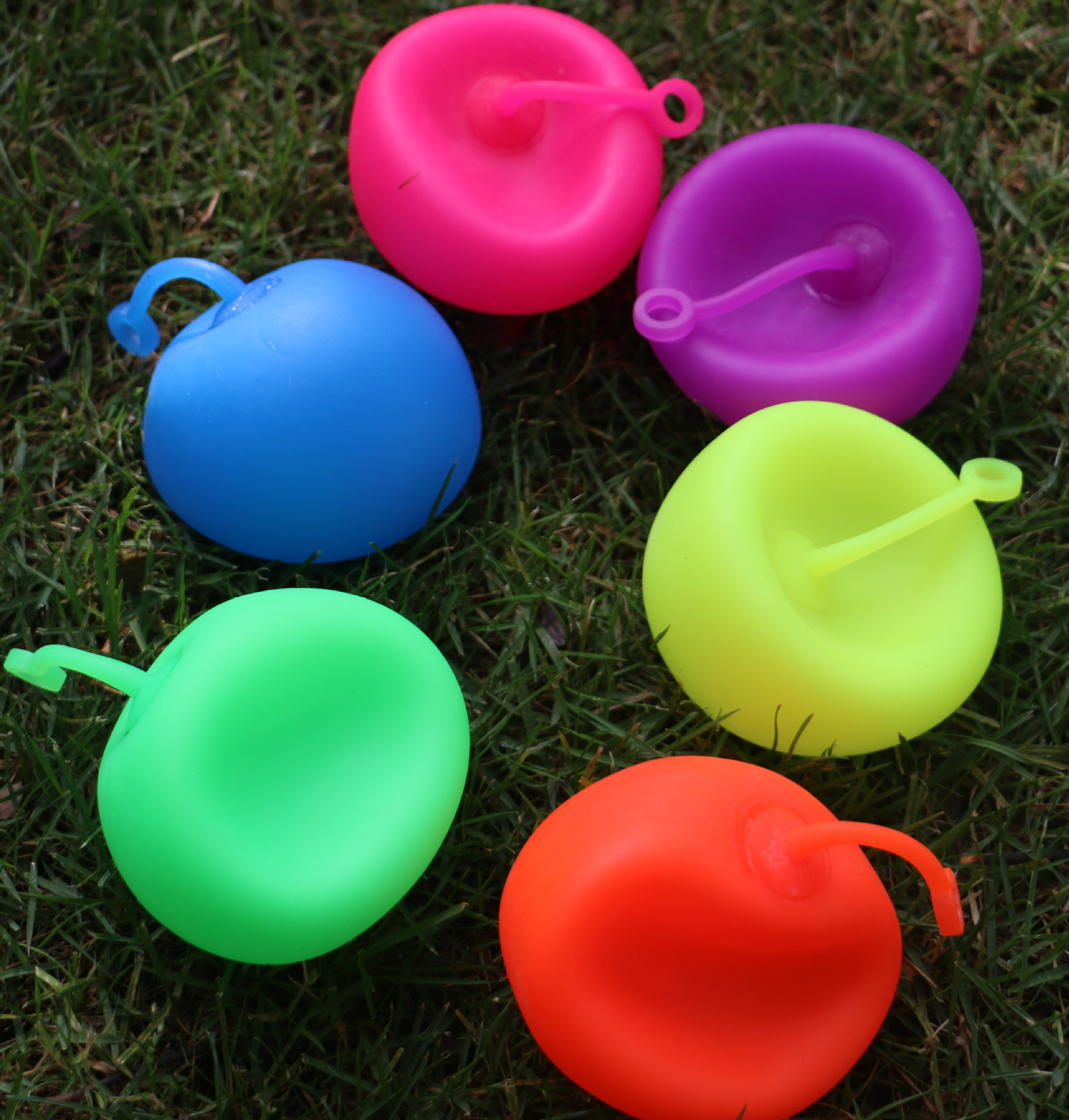 新款大光球泡泡球充气球吹气球bubble ball创意儿童玩具tpr手拍球