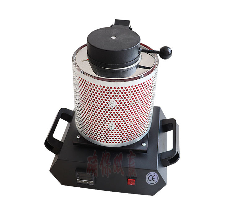 熔金炉 熔金机 小型熔炼金炉熔化电丝炉石墨坩埚融化金属炼金工具