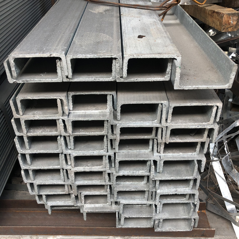 广州12号镀锌槽钢现货批发供应中标q235b幕墙龙骨支架镀锌u型槽钢