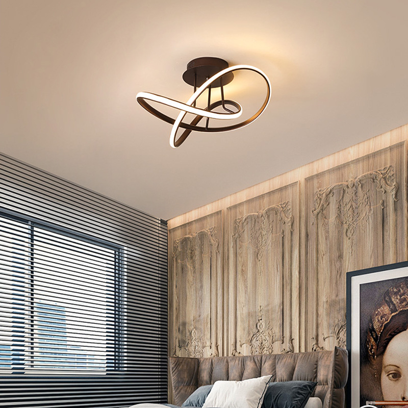 主卧室灯 吸顶灯简约现代家用创意北欧客厅灯书房灯led房间灯具