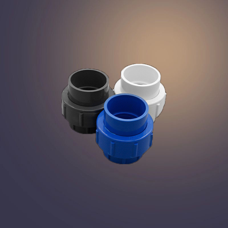 【厂家直销】pvc国标给水管活接内外丝接头给水活接全塑胶粘插口